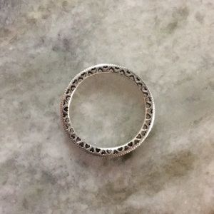 Heat and Rhinestone Pandora Ring/Band